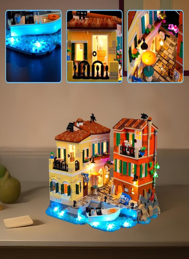 YEABRICKS LED Light for Lego-21359 Ideas Italian Riviera Building Blocks Model (Building Set NOT Included) - Image 4